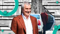 Avem imaginile momentului cu șeful Senatului! Călin Popescu Tăriceanu a ”fugit” pe ascuns de la birou cu un taxi Uber!