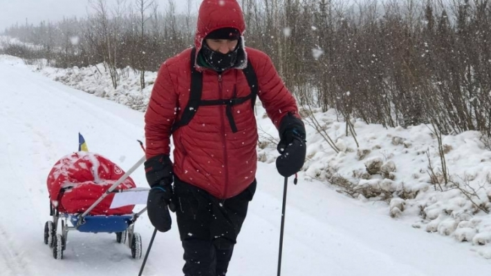 Tibi Uşeriu este pe primul loc în cel mai greu maraton de pe planetă, „6633 Arctic Ultra”!