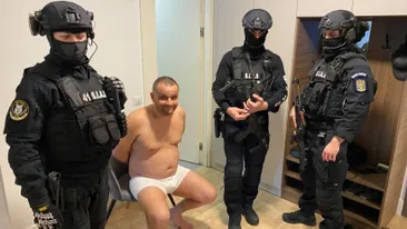 Un criminal francez, care a a înscenat un accident, a fost prins de mascați în București