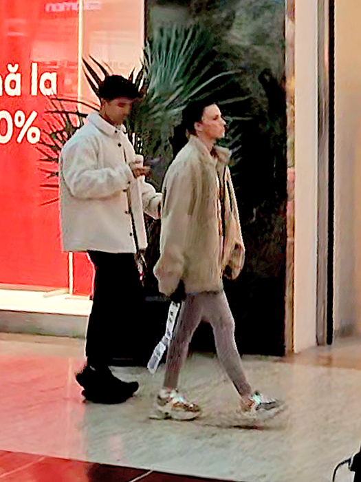 Ioana Ignat și Sebastian Dobrincu au ajuns la mall (Foto: CANCAN.RO)