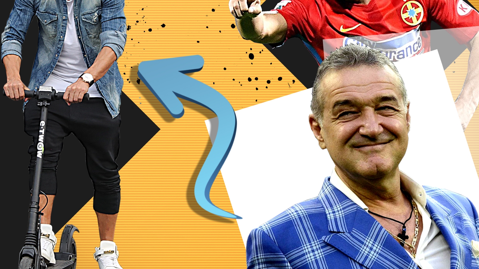 Cum l-am fotografiat pe fotbalistul favorit al lui Gigi Becali
