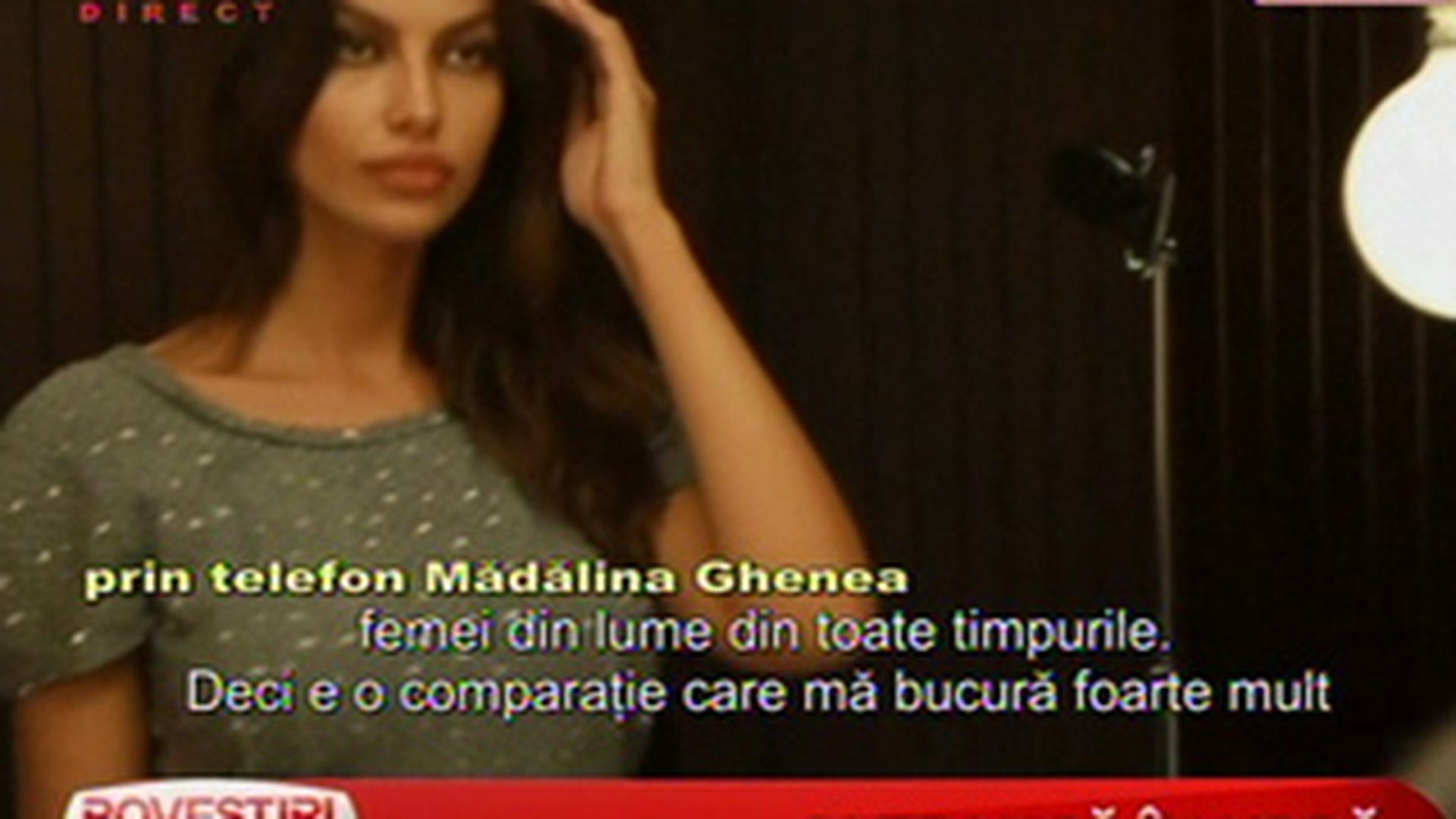Madalina Ghenea: "Imi doream de foarte mult o aparitie in Vogue, dar mai ales un interviu"