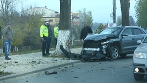 An negru pentru vedete pe sosele! Vezi cu ce daune s-au ales Lucescu, Bahmu, Smiley, Fuego si Bianca Rus!