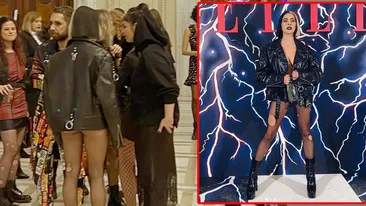 Nu e banc! Lidia Buble a venit în fundul gol azi-noapte, la petrecerea Elle