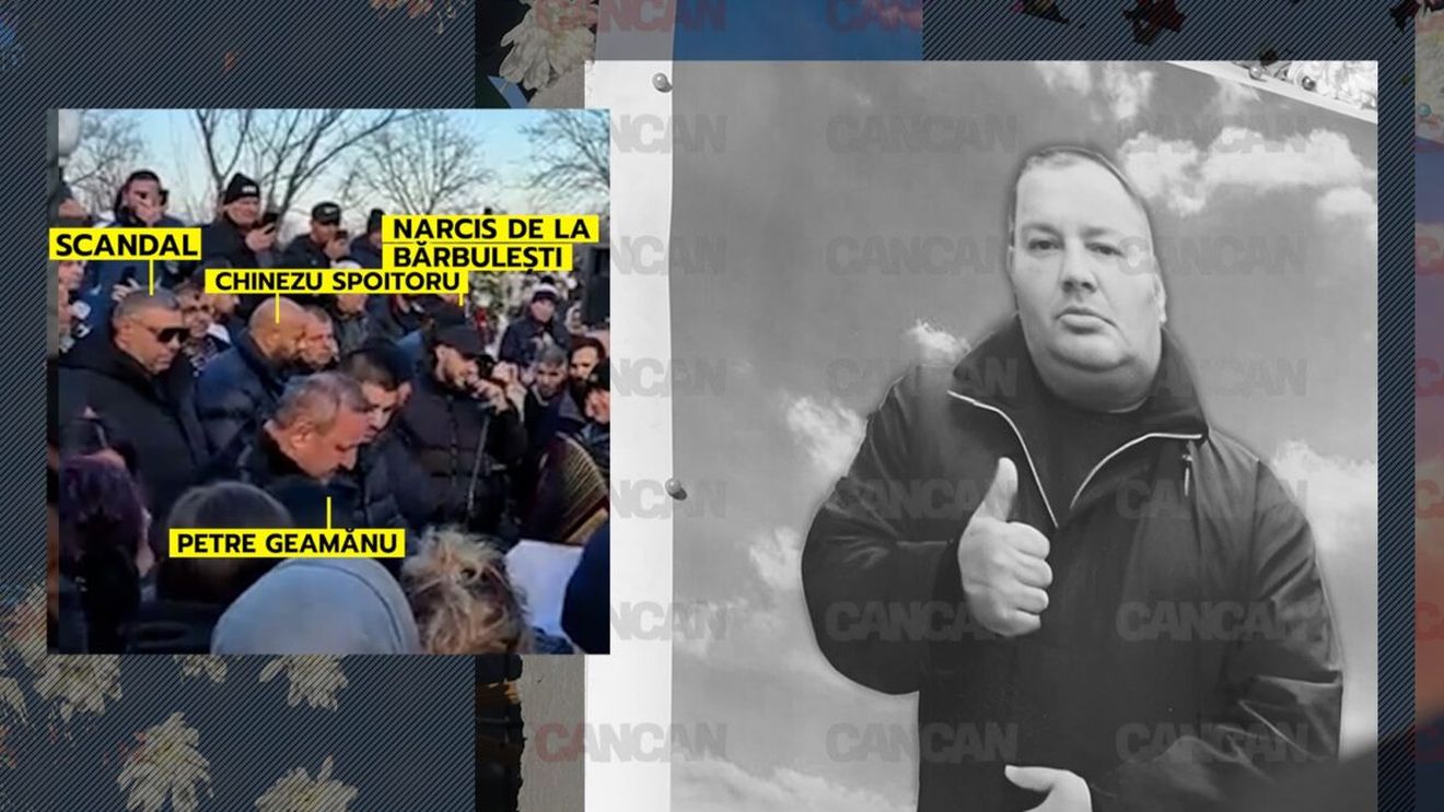 Ploaie de bani la înmormântarea lui Gigi ”Geamănu”! Aflat în închisoare, temutul Sandu Geamănu a dat dedicații prin telefon. Împăratul” Petre Geamănu, faimosul Aurică Papuașu, Scandal, Chinezu Spoitoru, Gigi Buba, Baronu, Narcis de la Bărbulești sau Geantă l-au condus pe ultimul drum