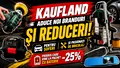 Kaufland aduce noi branduri și reduceri pentru șoferi și pasionații de bricolaj. Ce poți cumpăra sub 50 de lei