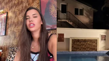 Andra Volos și-a amenajat o terasă inedită, inspirație animal print. Reacțiile internauților