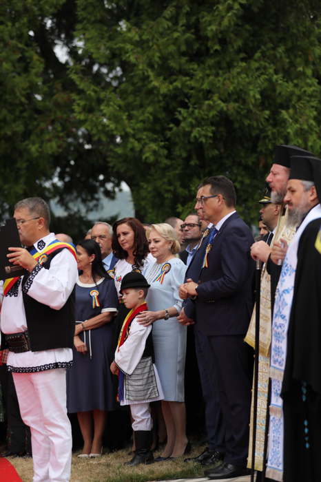 Premierul Viorica Dăncilă participă la sărbătorile naționale de la Țebea