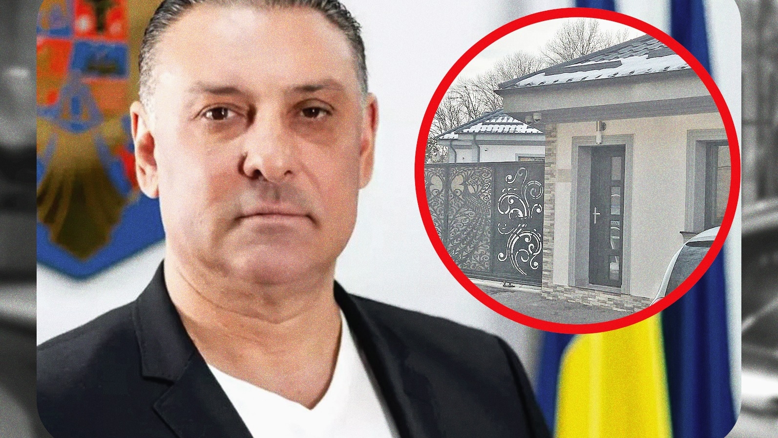 Cum arată conacul lui Nicolae Păun, liderul romilor. Cere taxe mai mici, dar trăiește pe picior mare