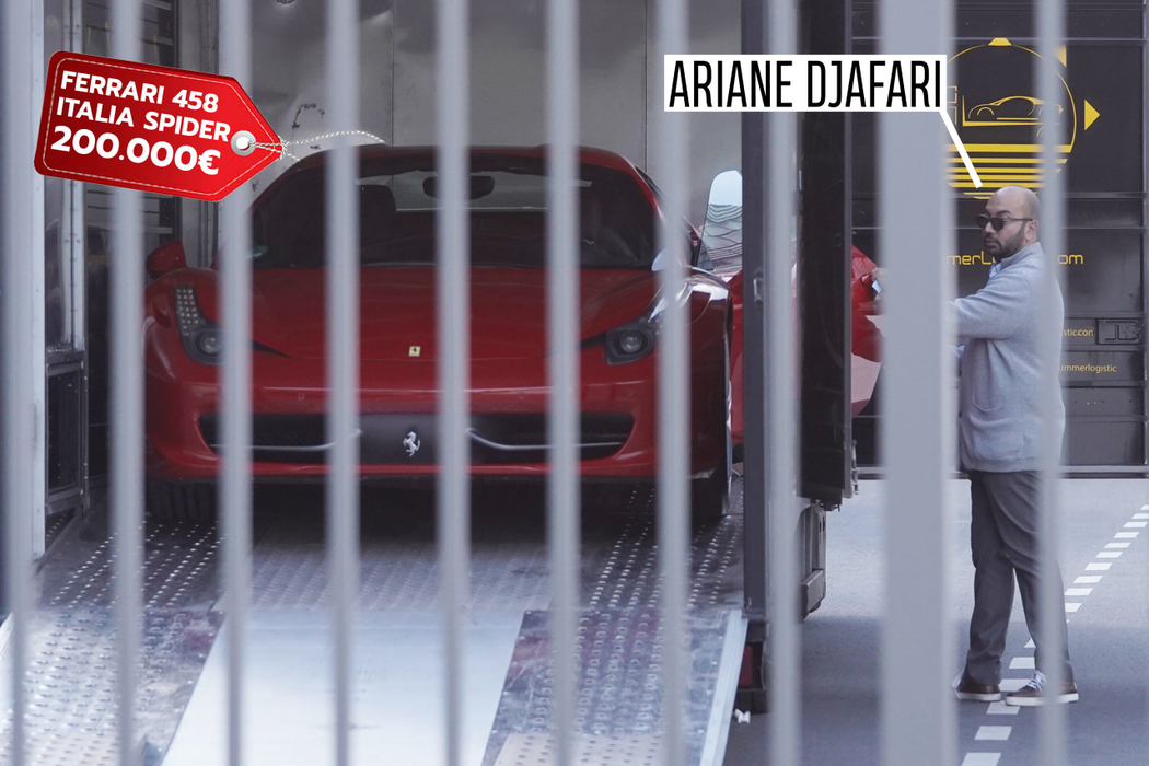 Ariane Djafari a ”despachetat” un Ferrari 458 Italia Spider de 200.000 de euro