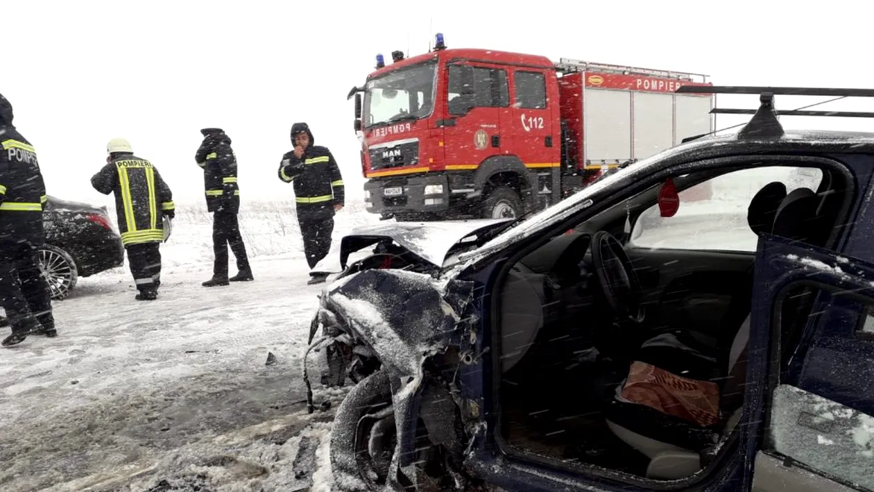 Iarna a făcut dezastru în România! Imagini halucinante realizate astăzi
