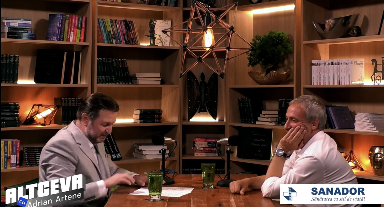 Podcastul poate fi urmărit integral pe canalul de YouTube - ALTCEVA cu Adrian Artene / (Sursa: Captură video)