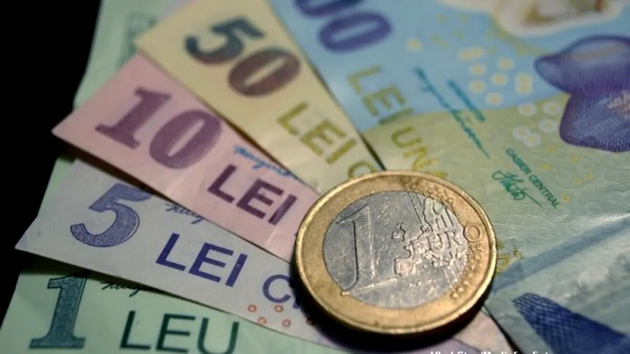 Un nou minim istoric pentru Leu în raport cu Euro!