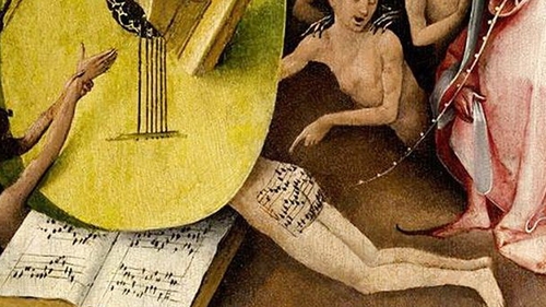 O studenta a descoperit o piesa veche de 500 de ani ascunsa intr-o pictura celebra! Ascult-o aici