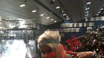 Anda Adam a fost la concertul Lady GaGa de la Viena