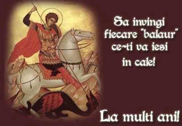 Cele mai frumoase urări și SMS-uri de Sfântul Gheorghe. Mesaje virtuale cu imagini