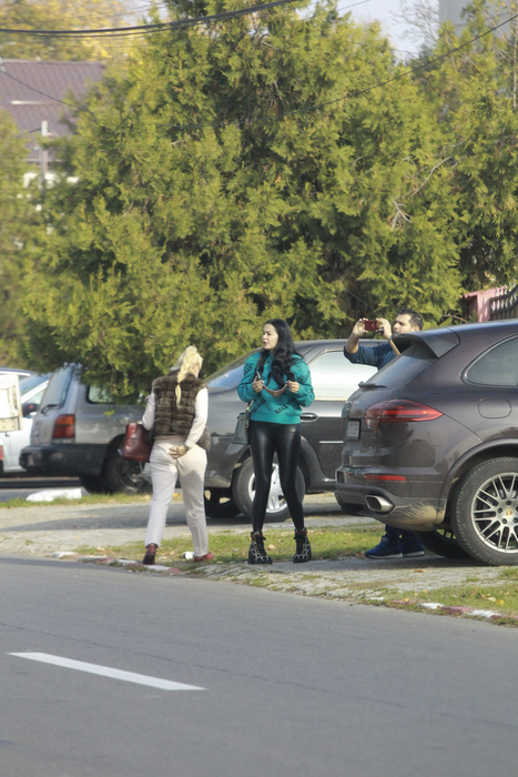 Brigitte și Florin Pastramă au mers la secția de Poliție din Voluntari
