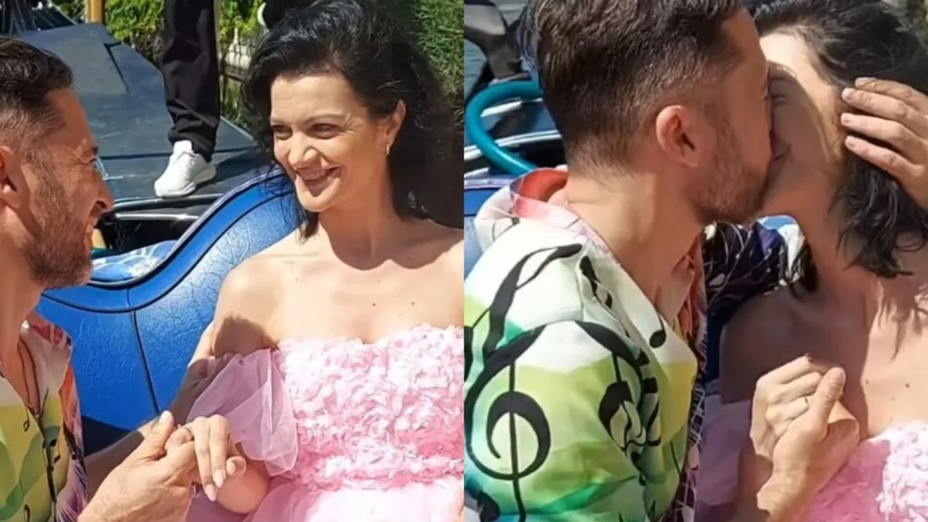 Dinu Maxer și Magdalena Chihaia s-au logodit! Artistul a ales un loc special pentru a face pasul cel mare. „De acum încolo”