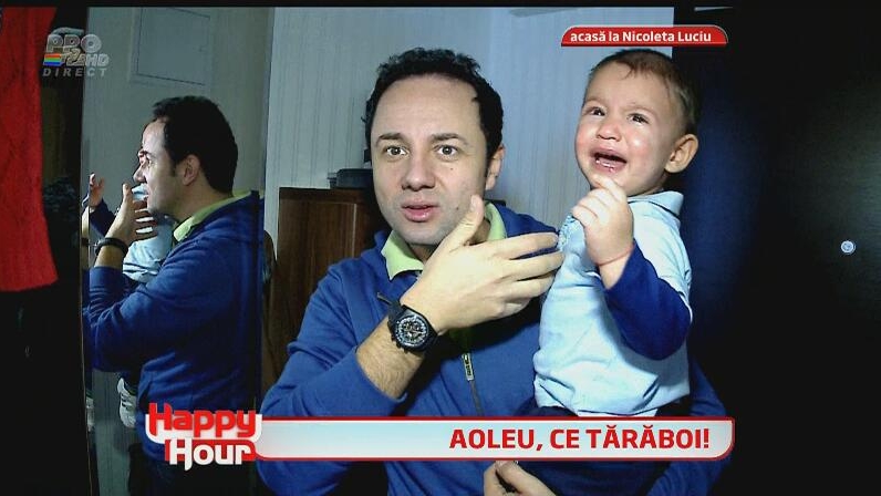 Cătălin Măruţă, bonă pentru tripleţii Nicoletei Luciu! Vezi dacă moderatorul s-a descurcat sau a creat haos!