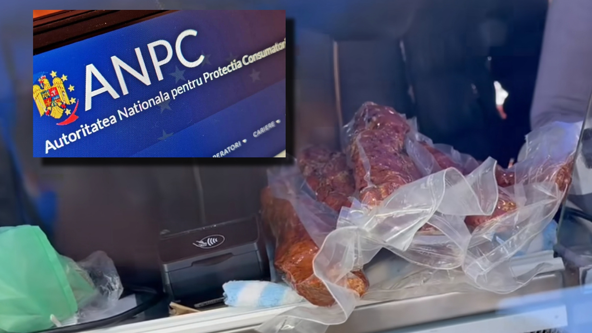 Controlul ANPC care s-a lăsat cu intervenția Poliției. Horia Constantinescu, amenințat de un comerciant, într-o piață din București: „Nu mi-e frică de Bau Bau”