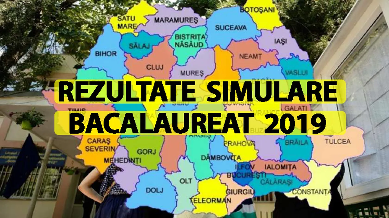 EDU.RO | Rezultate Simulare Bacalaureat 2019. Selectează județul și află ce notă ai luat