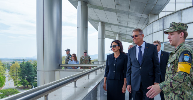 Carmen și Klaus Iohannis, vizită diplomatică în Coreea de Sud /Foto: Administrația Prezidențială