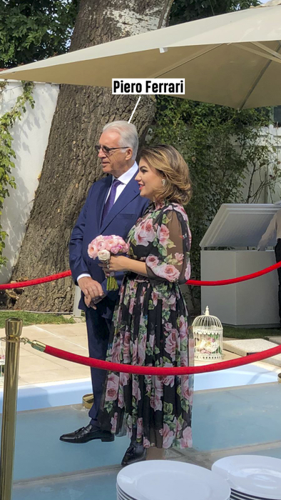 Piero și Romina, nași la o nuntă de români