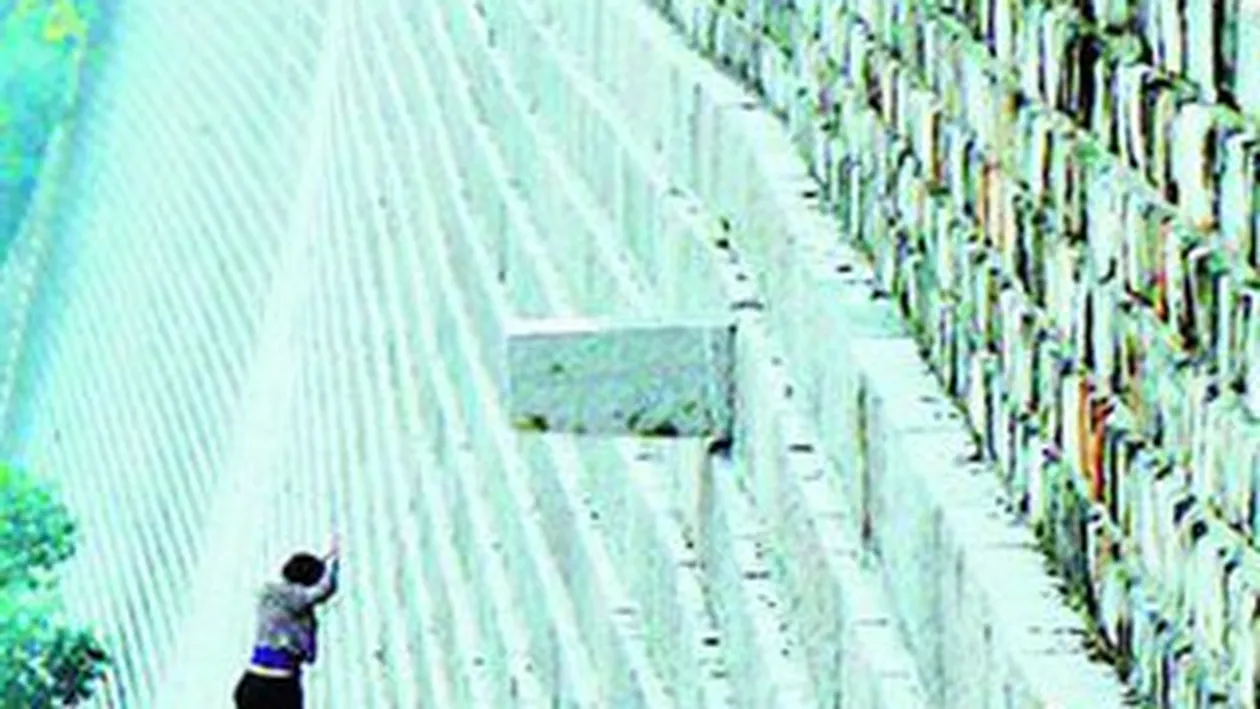 Ca sa nu plateasca taxa de intrare. A escaladat peretele unui castel