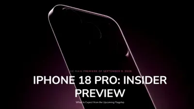 iPhone 18 Pro și Pro Max: noi detalii și disponibilitate