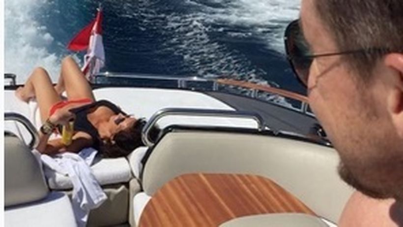 Felix Baumgartner a filmat-o pe Mihaela Rădulescu pe ascuns, pe iahtul privat