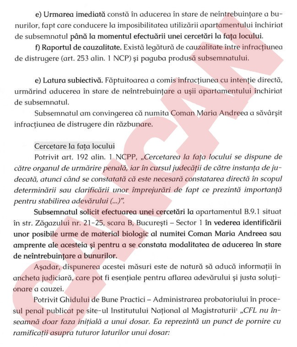 Afaceristul i-a făcut o nouă plângere amantei, la prim-procurorul de la Curtea de Apel (Foto: CANCAN.RO)