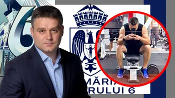Ciprian Ciucu demonstrează că poți face politică și cu pătrățele. Așa se antrenează primarul “6 pack” în sala de forță