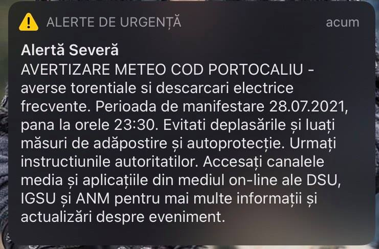 Mesaj Ro-ALERT