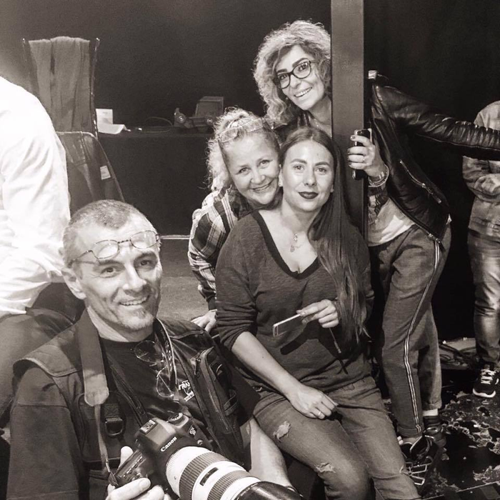 Mihaela Rădulescu a surprins în imagini câteva momente importante din spatele camerelor de filmat de la ”Uite cine dansează”