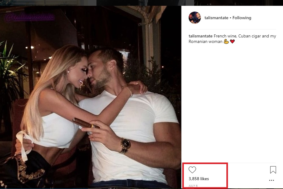Prima reacție a lui Tristan Tate, după ce s-a despărțit de Bianca Drăgușanu: “Ce zi perfectă”