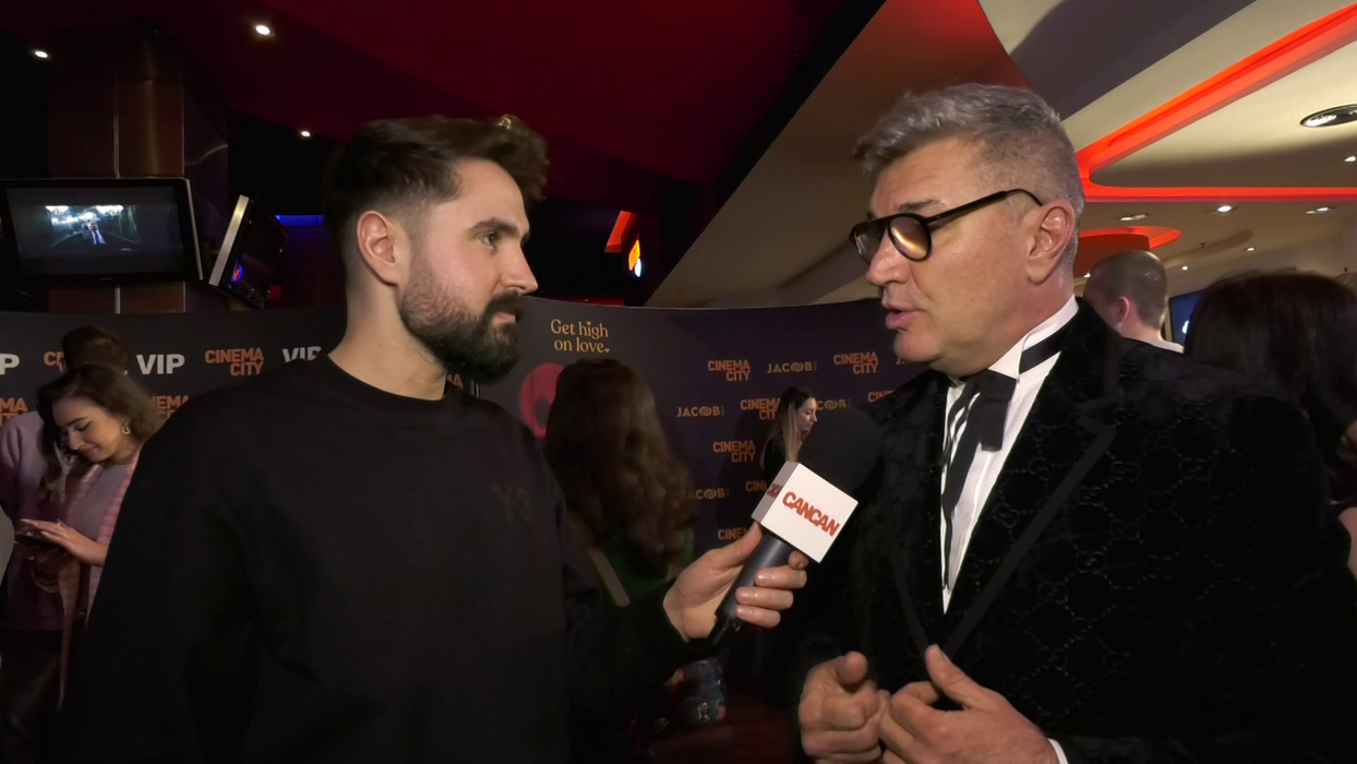 Eduard Uzunov: "Să fii la un film este o bucurie. O bucurie e și un concert, o piesă de teatru, o carte citită. Important este să te scoată din cotidian și din așa-zisele probleme zilnice, pentru că avem munca!" (Foto: captură video)