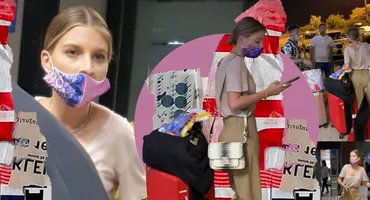 Funduleț a ”evadat” în Turcia fără noul iubit... Cu cine am filmat-o la întoarcerea în țară?!