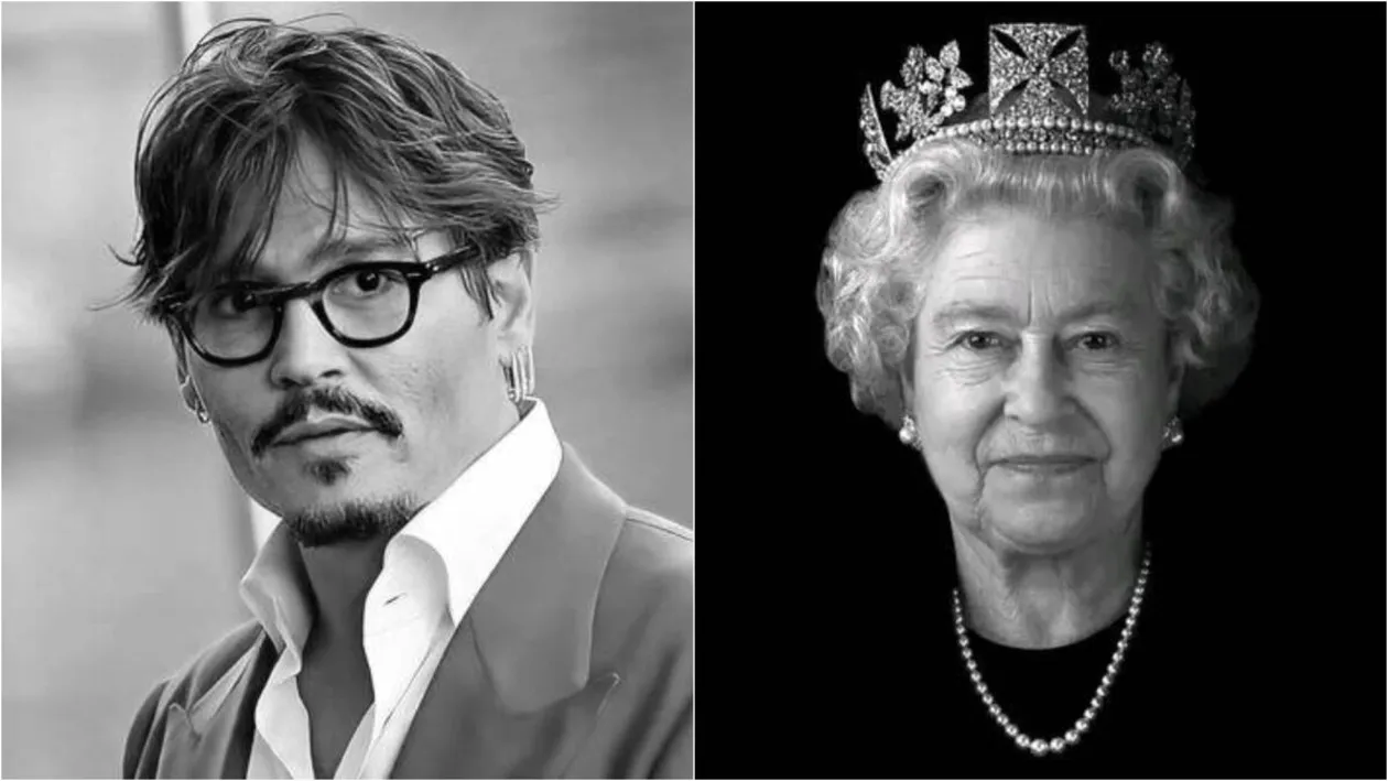 Legătura neștiută dintre Regina Elisabeta a II-a și Johnny Depp. Descoperirea care a uimit pe toată lumea