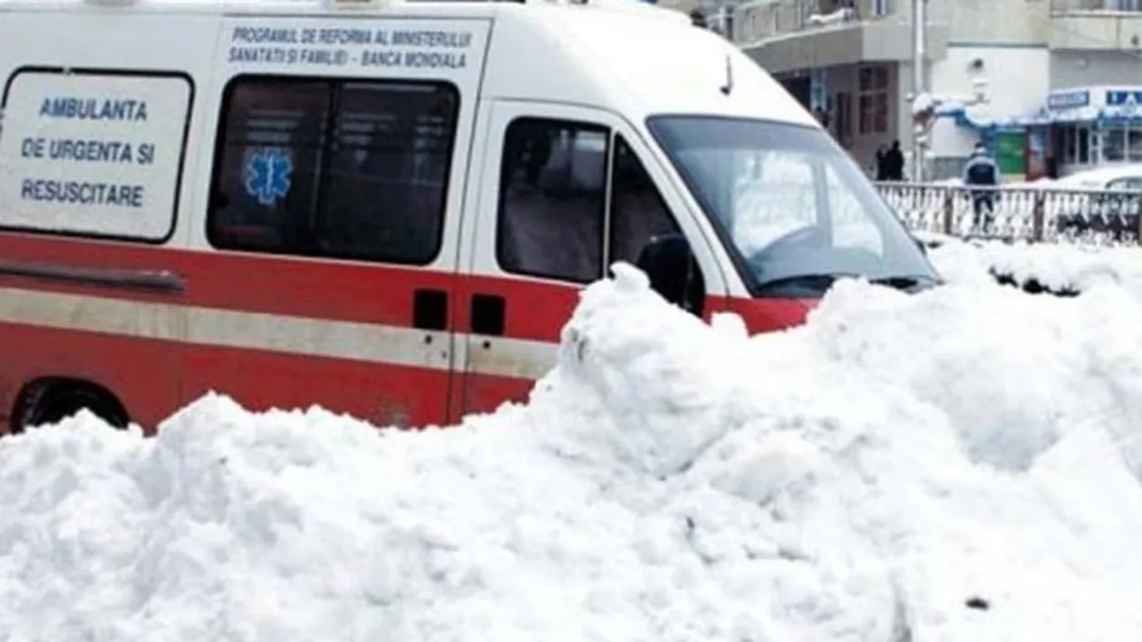 SOCANT! O tânără de 25 de ani a făcut stop cardiac şi a murit. Ambulanţa s-a înzăpezit şi nu a putut ajunge