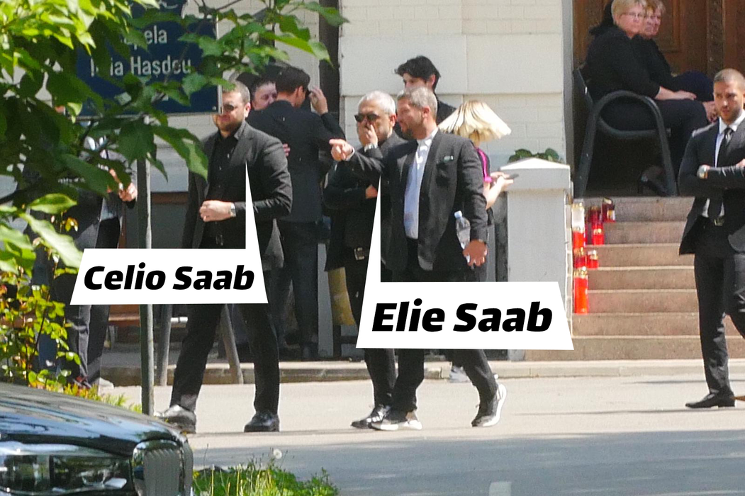 Elie Saab nu și-a putut stăpâni lacrimile