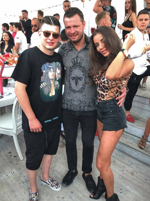 Radu Maricuţa, alături de Marius Niculae şi "Bunesa" Oana Marica
