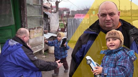 Povestea tulburătoare a băiețelului de 4 ani pe care l-a ”înfiat” un taximetrist