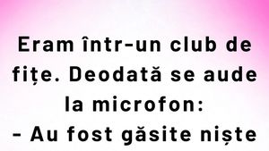 BANCUL ZILEI | Eram într-un club de fițe