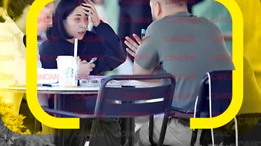 Nicole Cherry, îmbufnată la terasă, iar soţul... nepăsător! Întâlnirea i-a dat bătăi de cap celebrei artiste: calcule, discuţii şi…