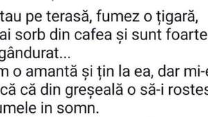 Bancul zilei. "Ieri mi-am cumpărat o pisică şi i-am pus numele amantei"