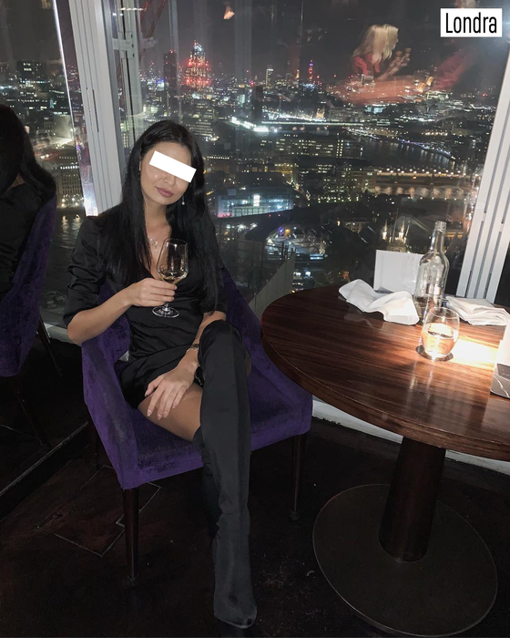 Raluca E., în vacanță la Londra, Anglia