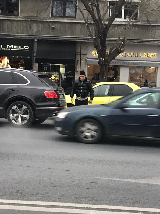 Gigi Becali, oprit în trafic de un echipaj de la Rutieră