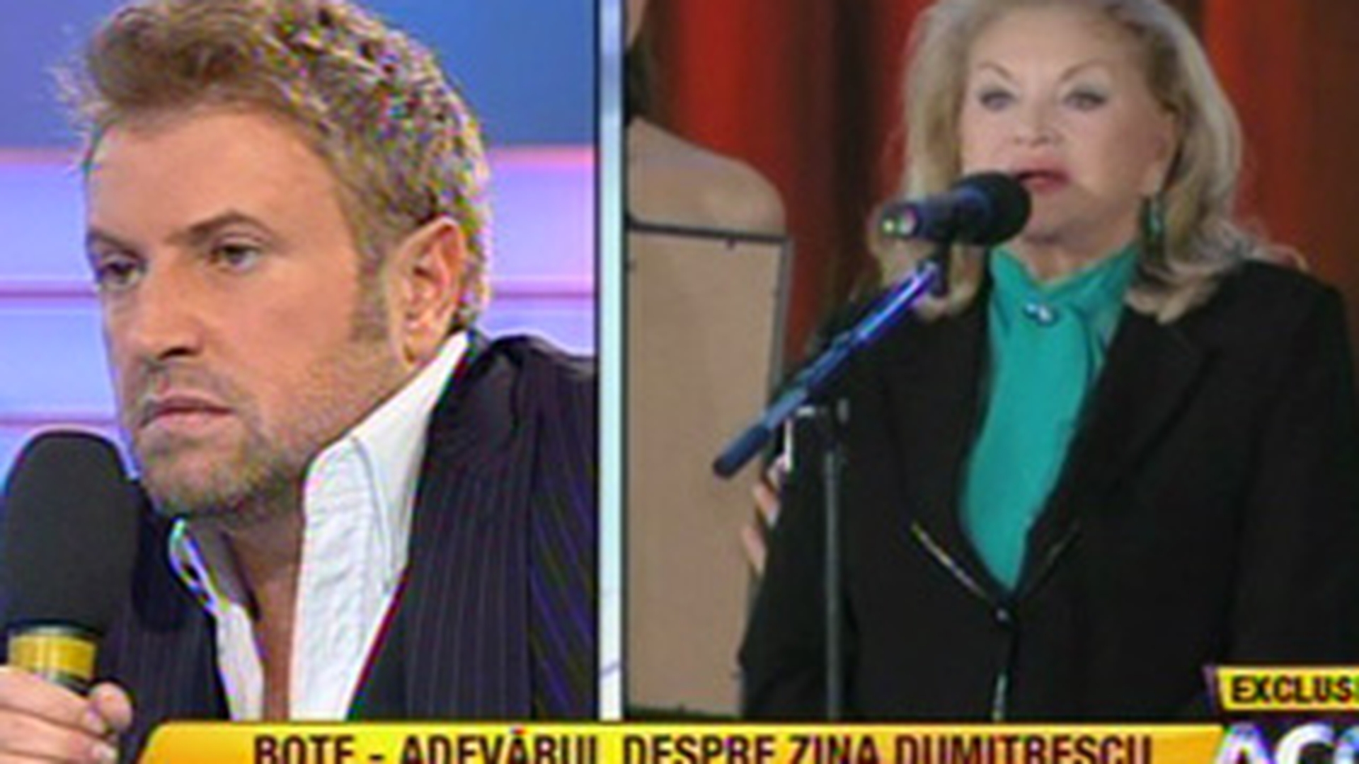 Catalin Botezatu nu mai stie nimic despre Zina Dumitrescu! "Ni s-a interzis sa ne mai bagam in viata ei! Oricand ii pot oferi ajutor financiar daca are nevoie!"