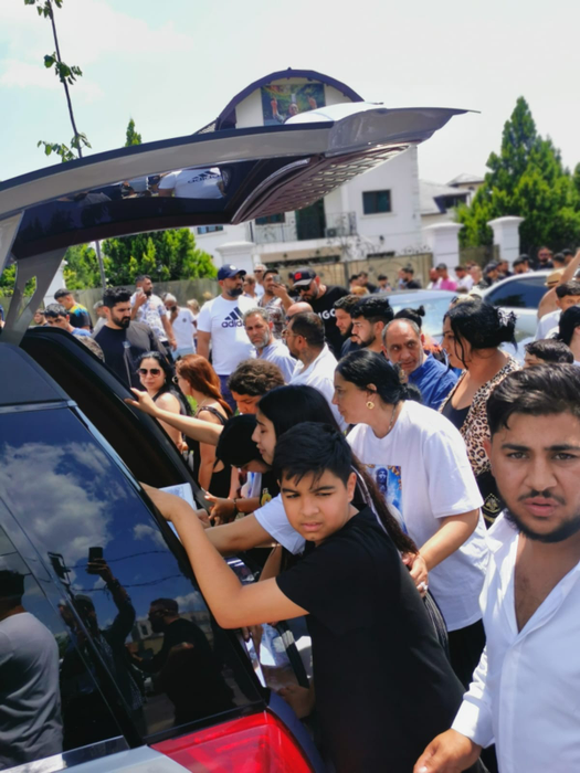 Ciprian Pian, condus pe ultimul drum! Imaginile durerii în 100 de fotografii