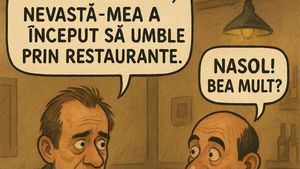 BANCUL ZILEI | "Nevastă-mea a început să umble prin restaurante"